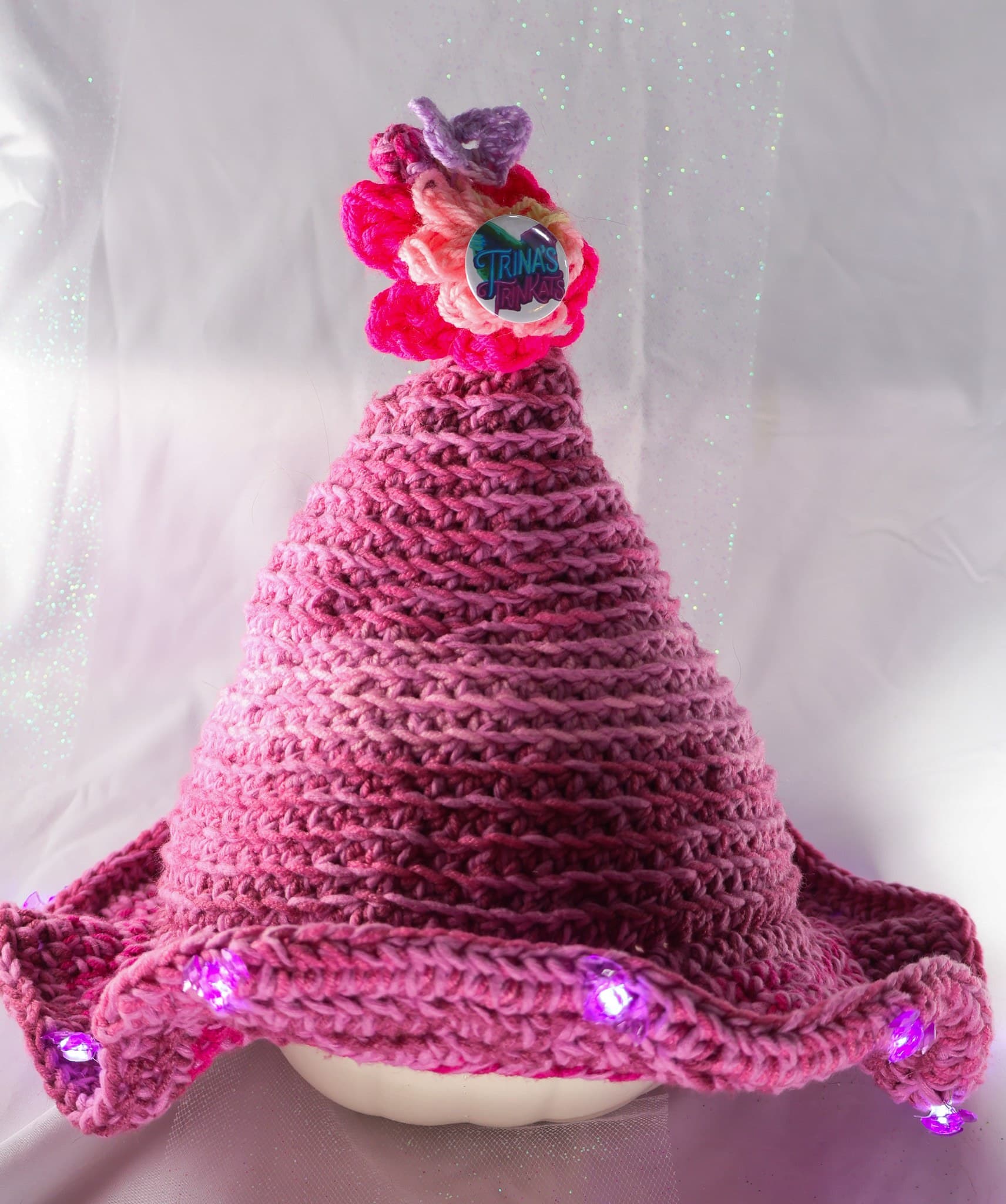 Bewitched Blossom Witch Hat
