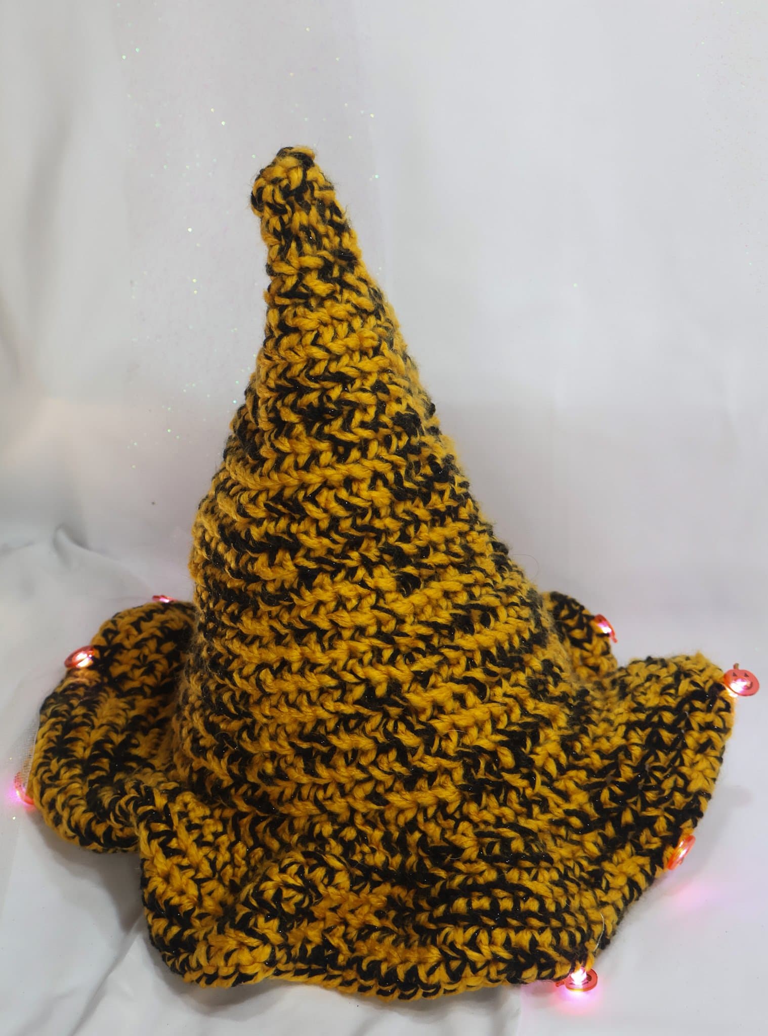 Jack-o'-Lantern Witch Hat