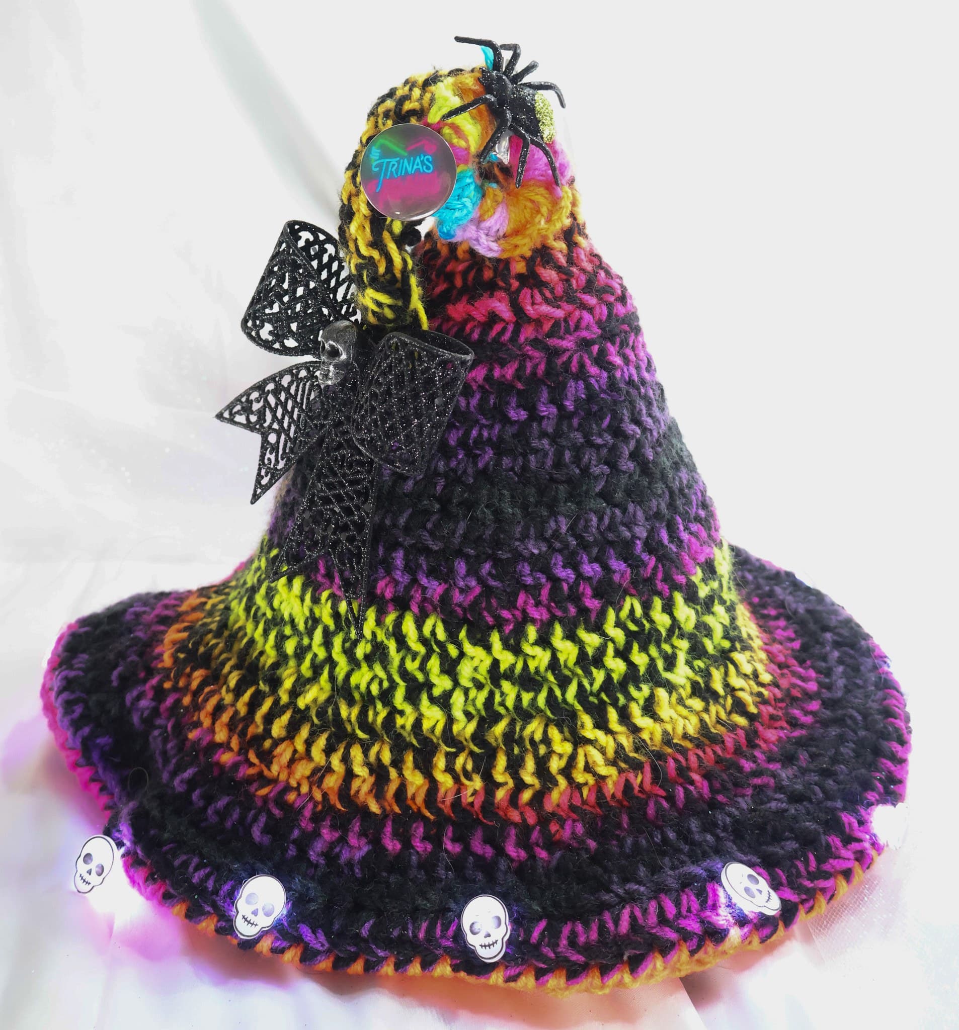 Neon Ossuary Witch Hat