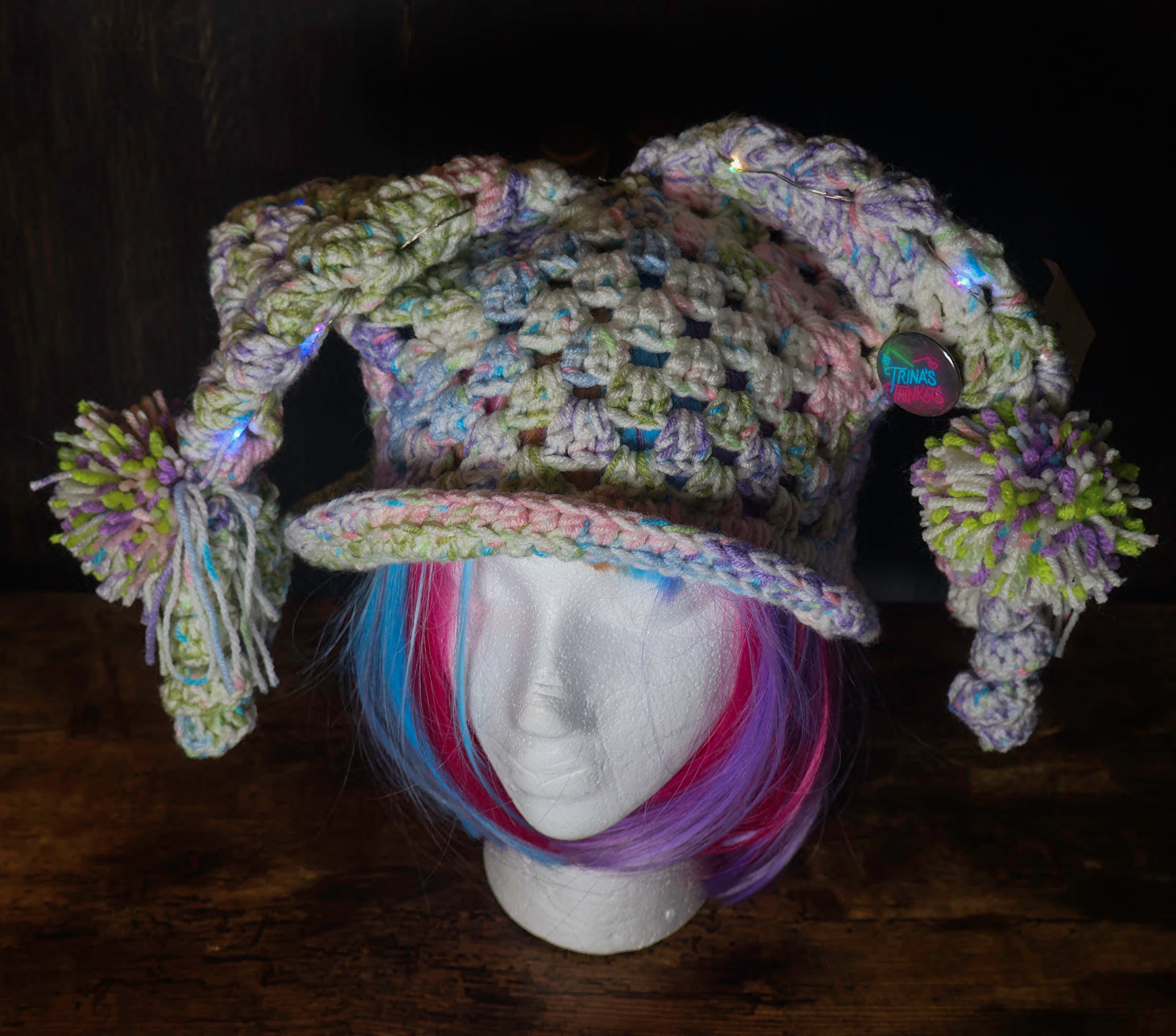 Pastel Jester Hat